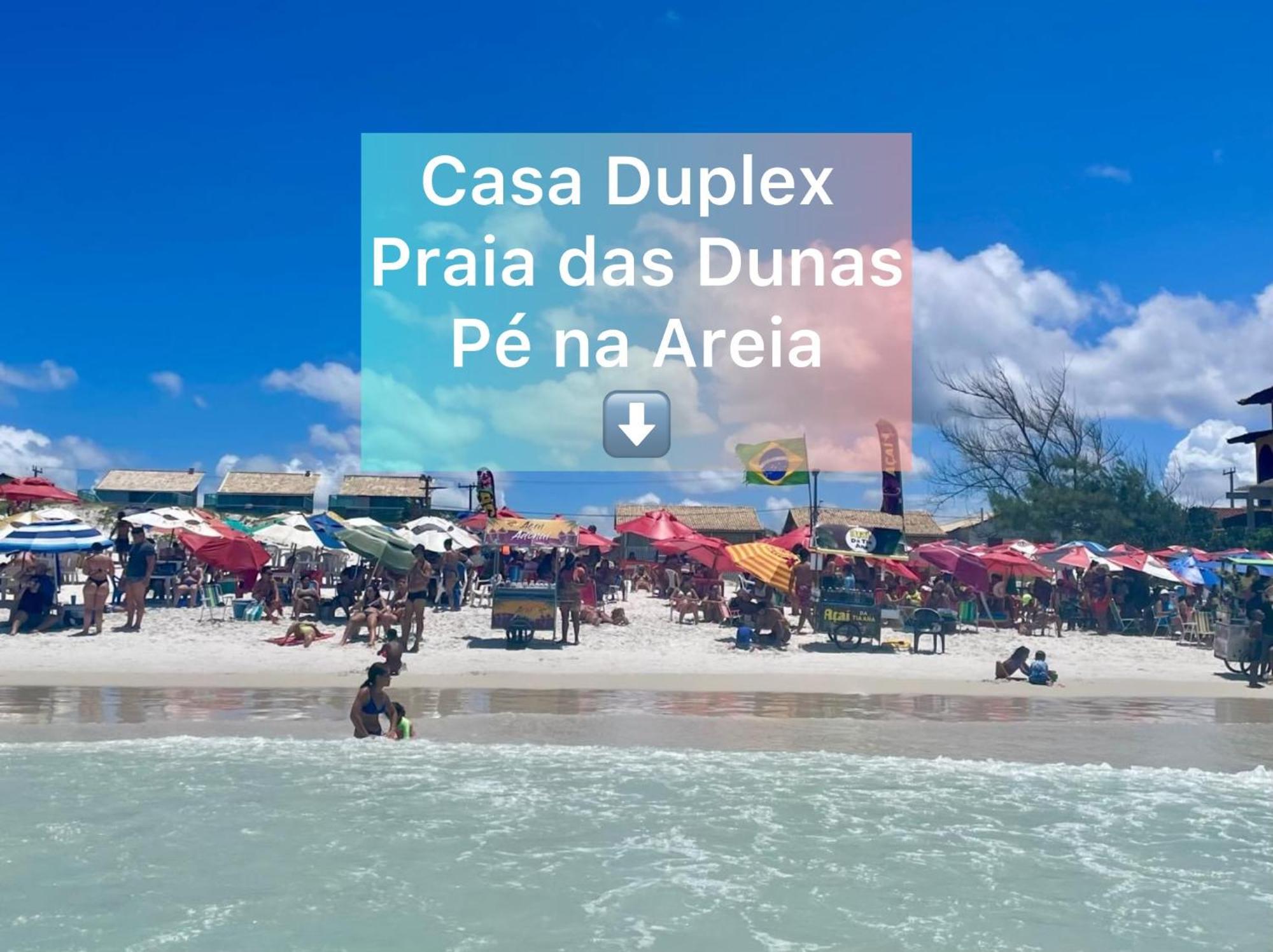 Casa Duplex Praia Das Dunas - Pe Na Areia - Ar Condicionado - Alto Padrao Кабу-Фріу Екстер'єр фото
