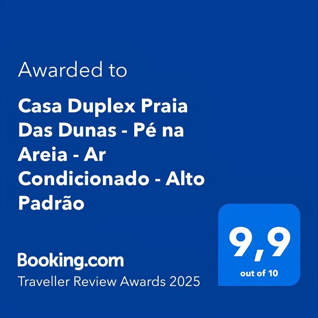 Casa Duplex Praia Das Dunas - Pe Na Areia - Ar Condicionado - Alto Padrao Кабу-Фріу Екстер'єр фото